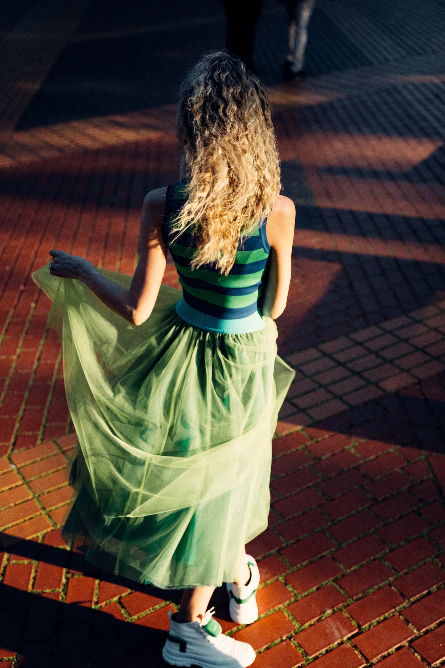 Green Summer Skirt