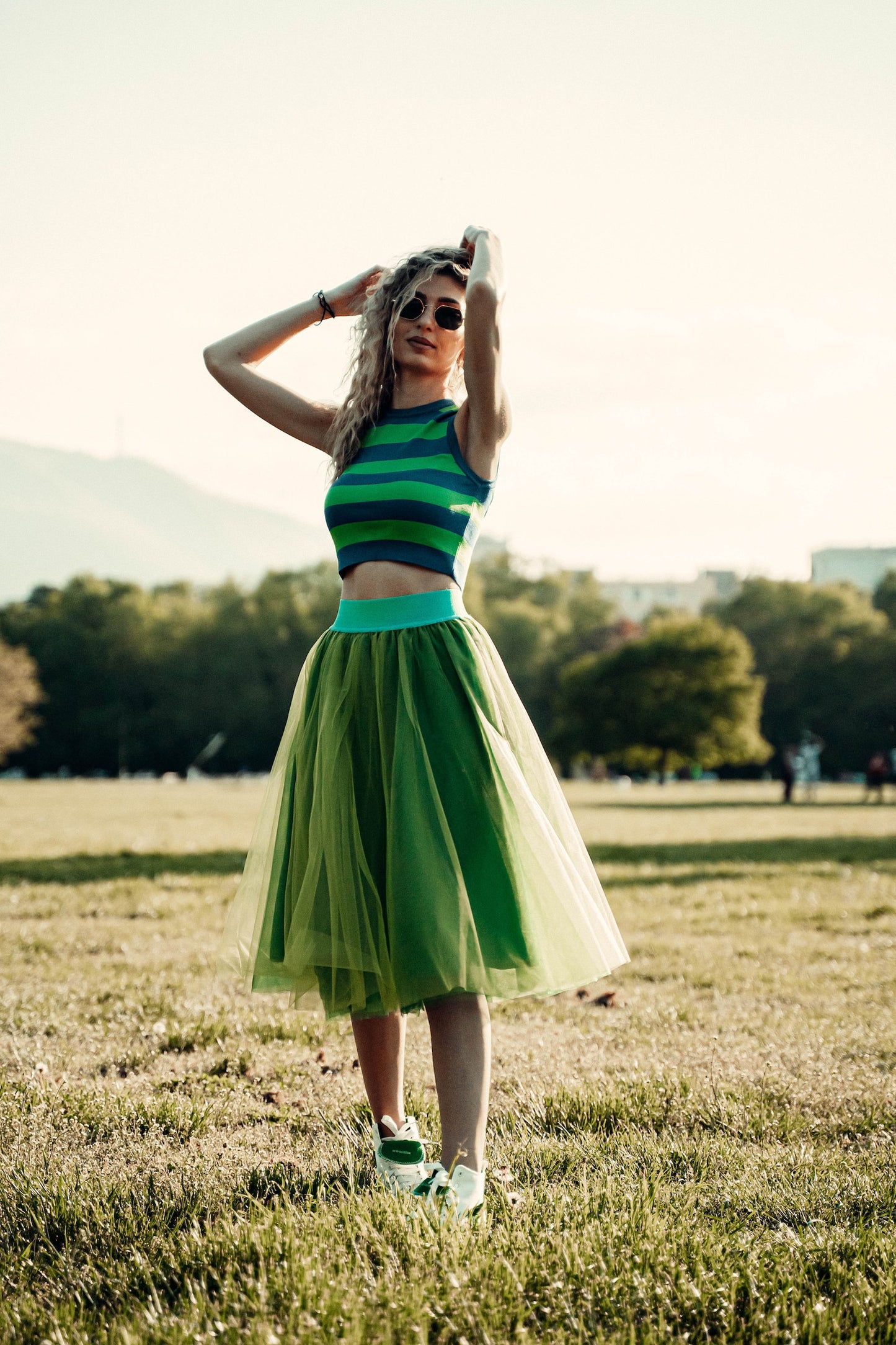 Green Summer Skirt